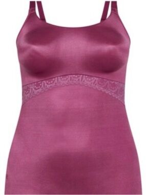 Ruby Ribbon Mauve Haze Full Support Lace Cami Lace Cami Tank Top Size 34
